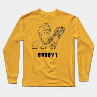 Ash has a new groovy hand Long Sleeve T-Shirt